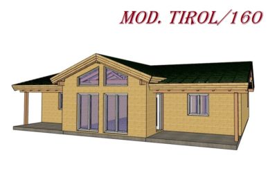 OFERTA Casa de madera Tirol/160 4 dormitorios