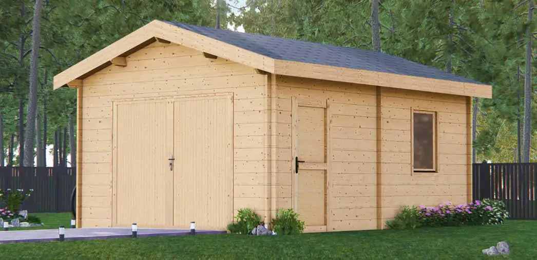 Garage de madera MARACAIBO