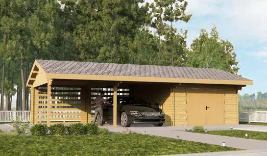 Garages de madera BASALT