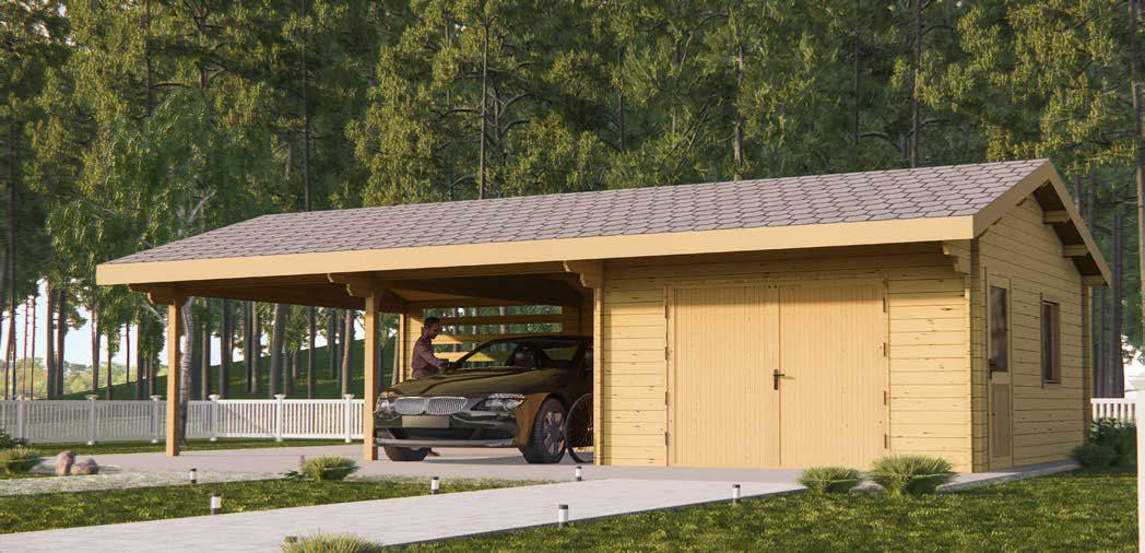 Garages de madera BASALT