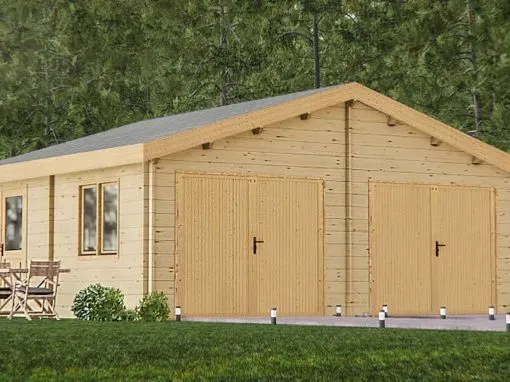 Garatge de fusta model NAMAK