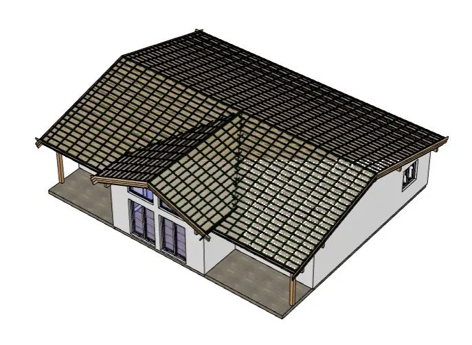 casa de madera Tarragona mod Tirol 160