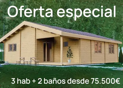 Casa de madera Modelo EBRO / 80