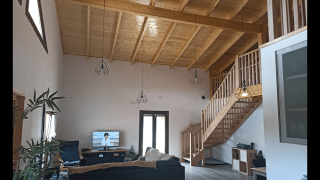 casa de entramado ligero interior 2