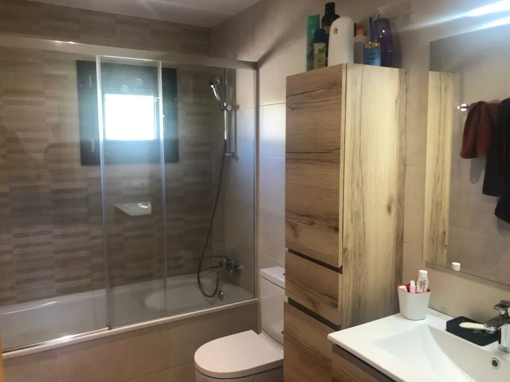 ba&ntilde;o casa de entramado ligero detalle 1