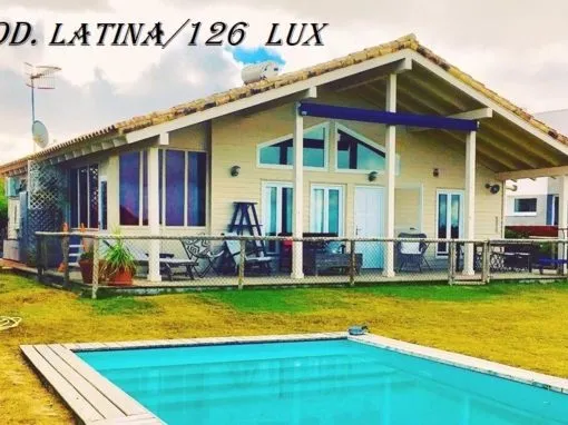 Casa de madera OFERTA Modelo Latina 126