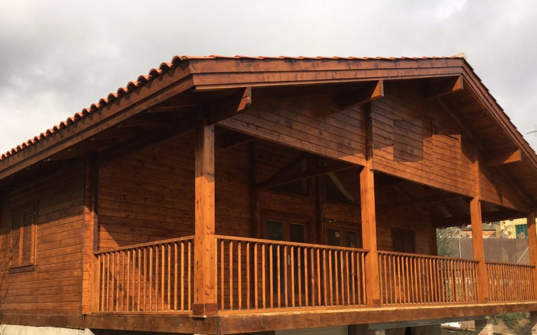 Casa de madera Alcanar 100 OFERTA
