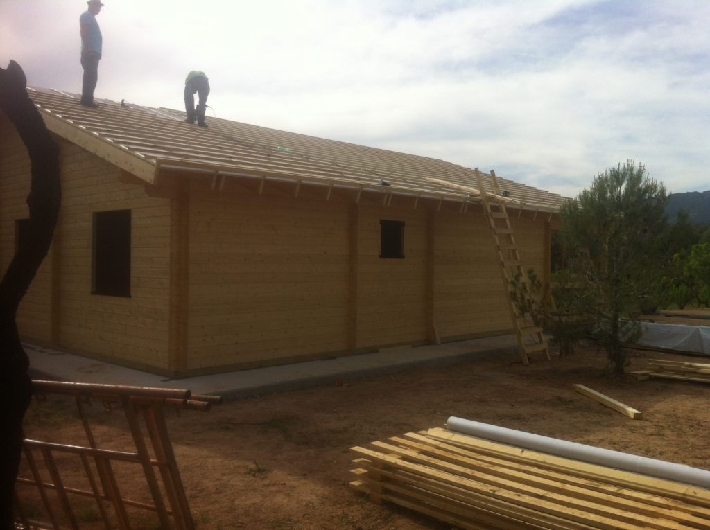 construcción de casa de madera en Tarragona Valls modelo latina 126 (2)
