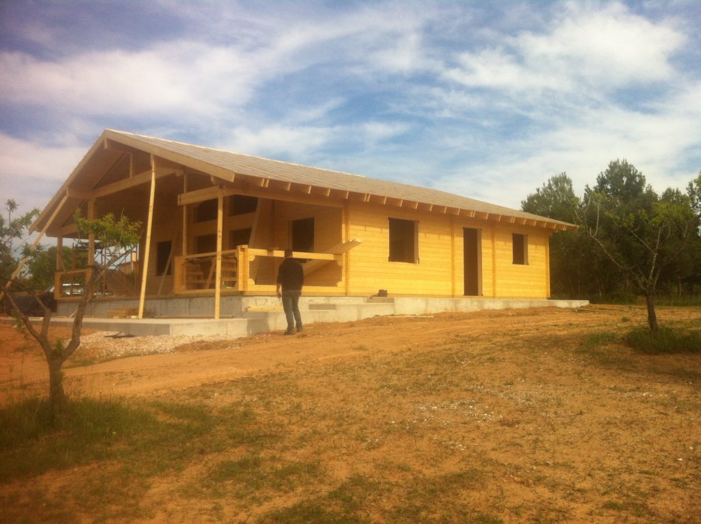 construcción de casa de madera en Tarragona Valls modelo latina 126 (3)