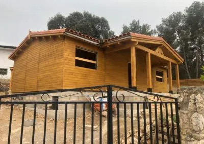 Casa de madera en El Catllar Tarragona – entramado ligero