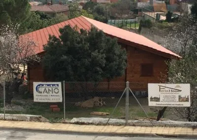 Casa de madera en Castellvell Tarragona – sis nórdico con cámara