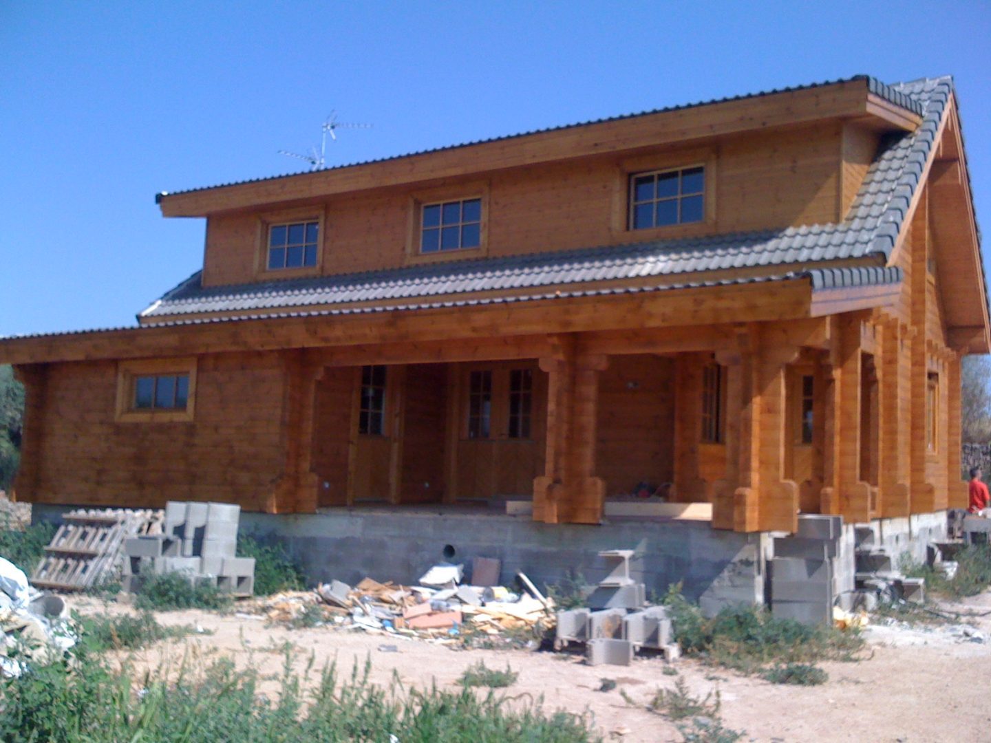 casa de madera en Mora Tarragona (11)