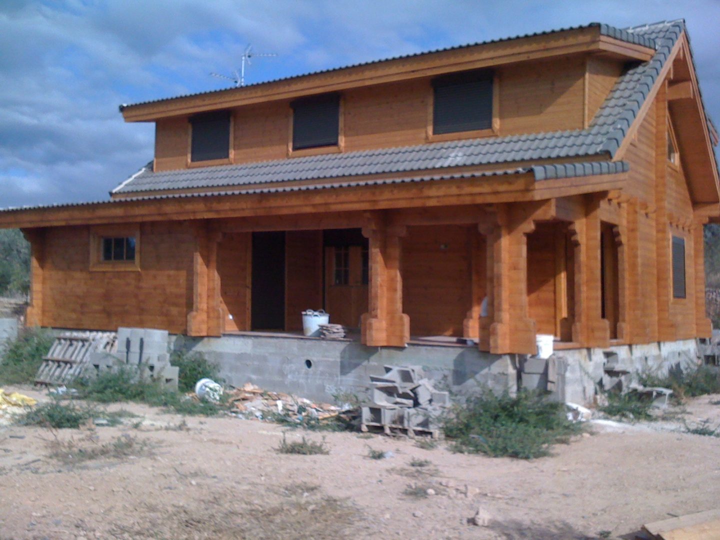 casa de madera en Mora Tarragona (12)