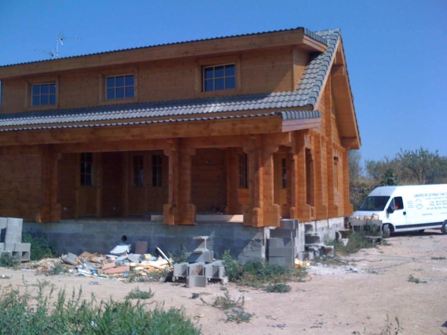 casa de madera en Mora Tarragona (4)