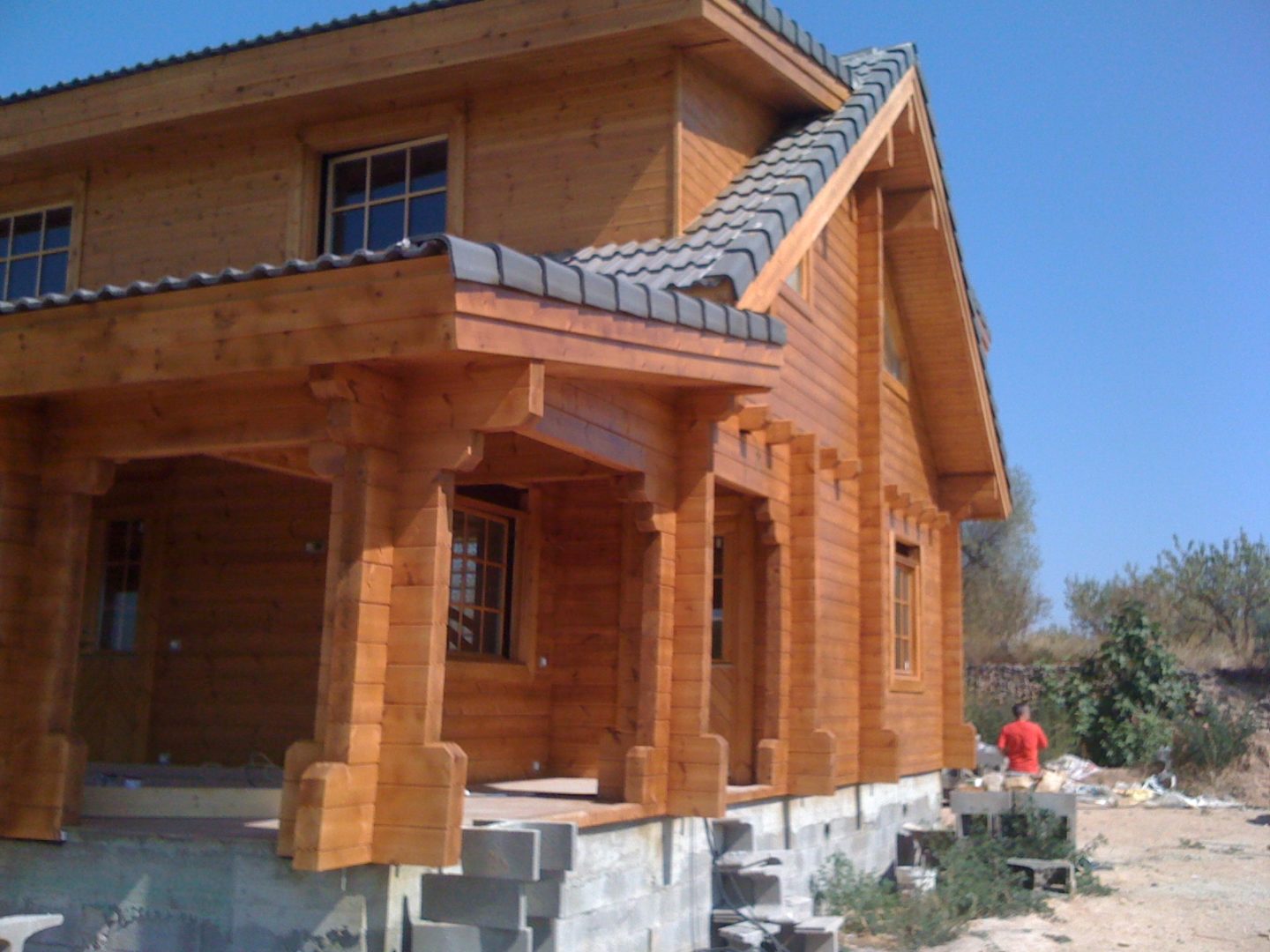 casa de madera en Mora Tarragona (6)