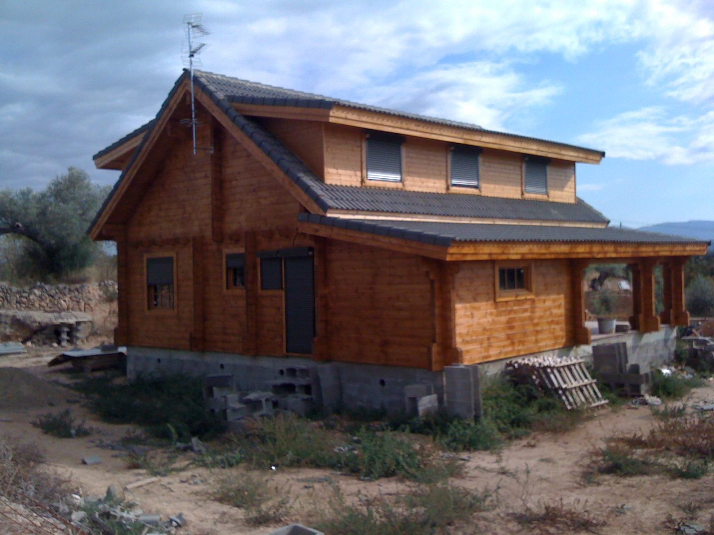 casa de madera en Mora Tarragona (9)