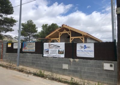 Casa de madera en Vilanova i la Geltrú Barcelona sistema nórdico modelo Martin 130