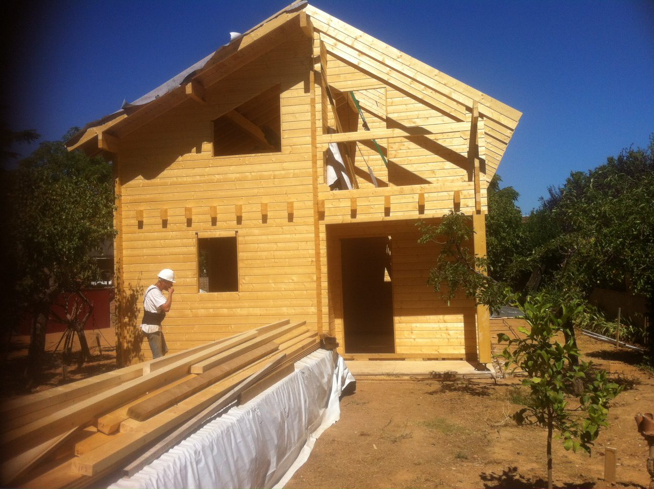 casa de madera modelo Relin en Tarragona (8)