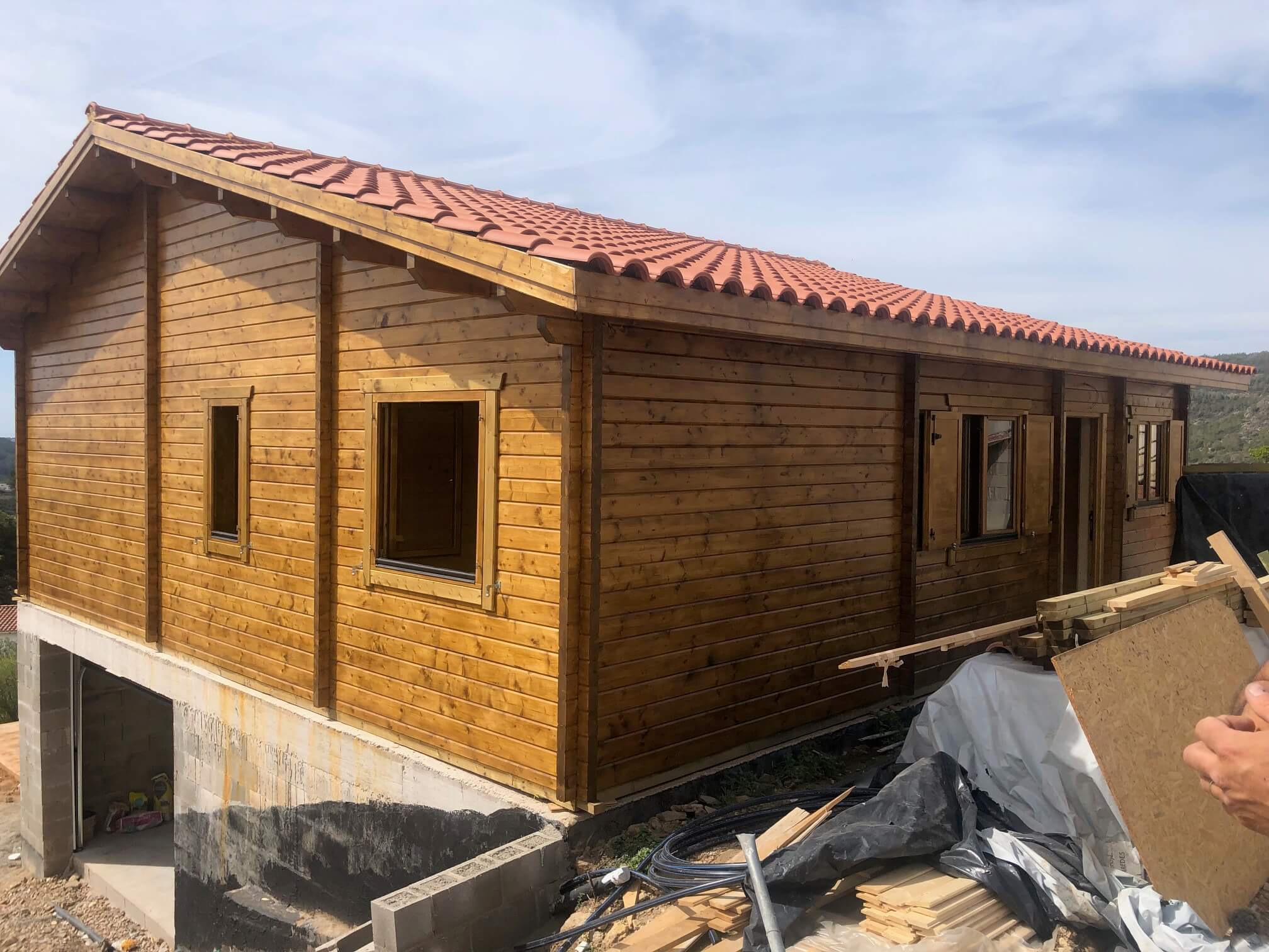 casa madera en vespella