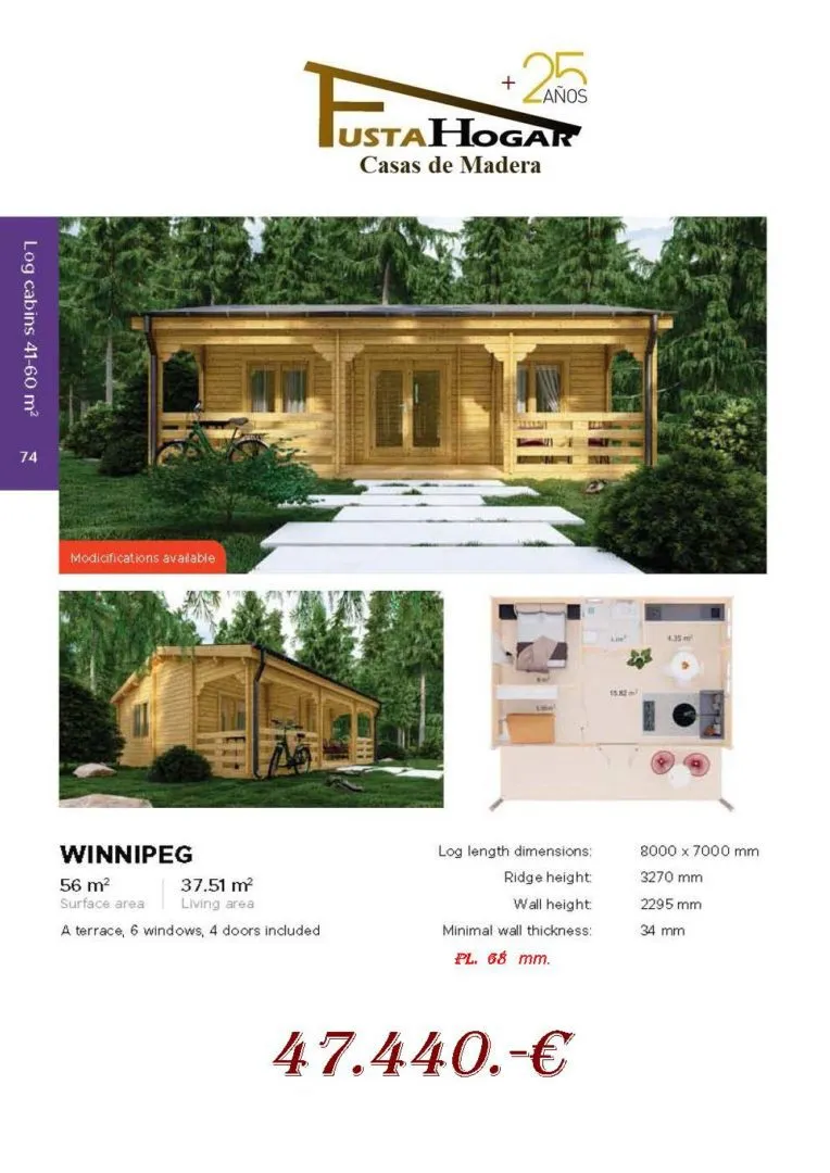 Precio Winnipeg Oferta