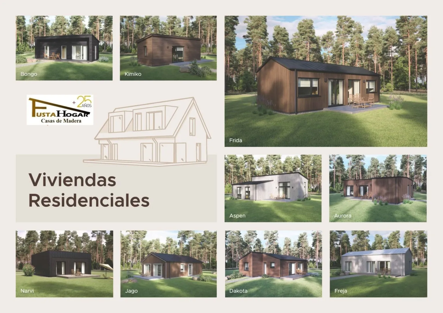 Otros modelos de casas de madera SIL