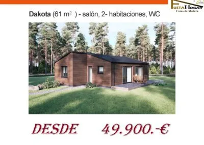 OFERTA Casa de madera SIP &ndash;  Modelo DAKOTA