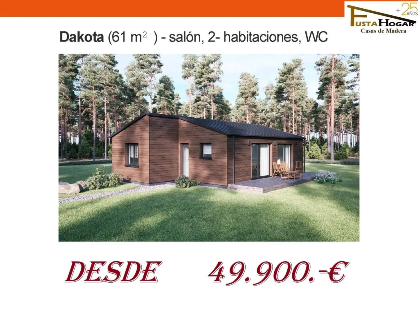 casa de madera dakota oferta casa de madera dakota oferta