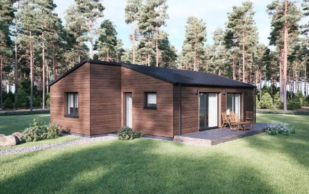 casa de madera modelo Dakota