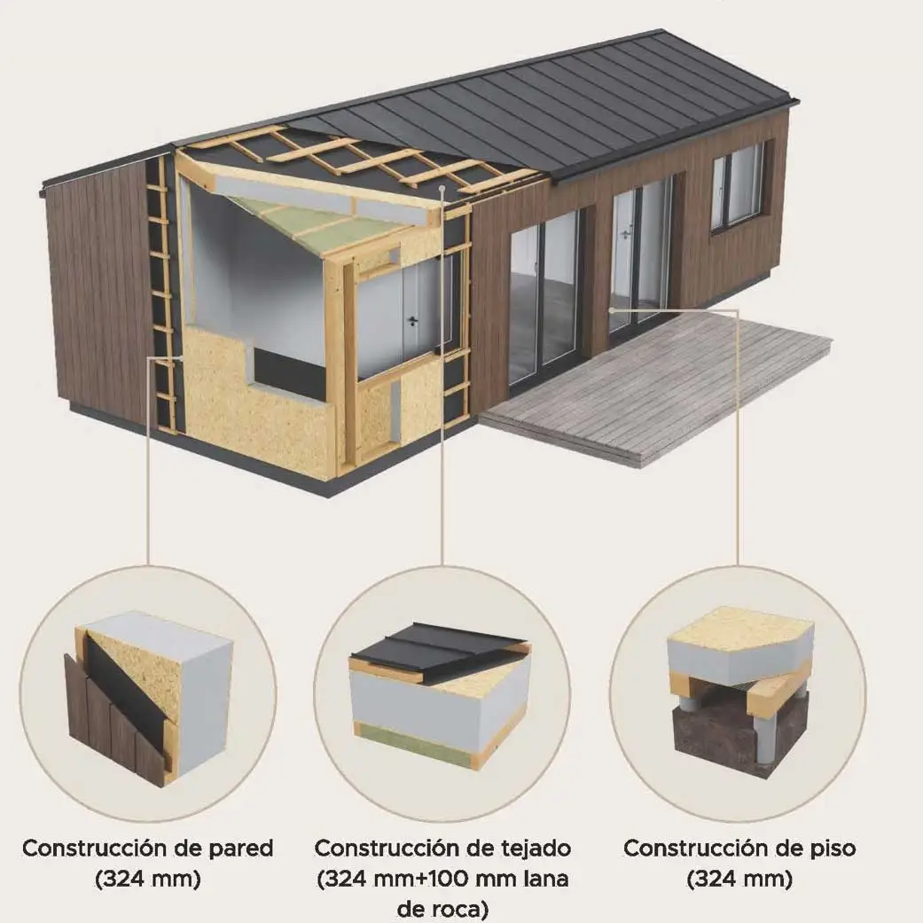 casa de madera modelo platino casa de madera modelo platino