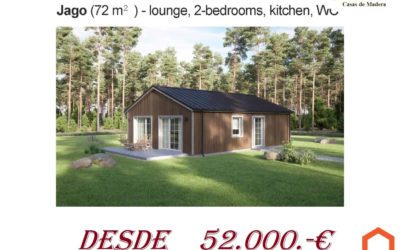 OFERTA Casa de madera SIP –  Modelo Jago