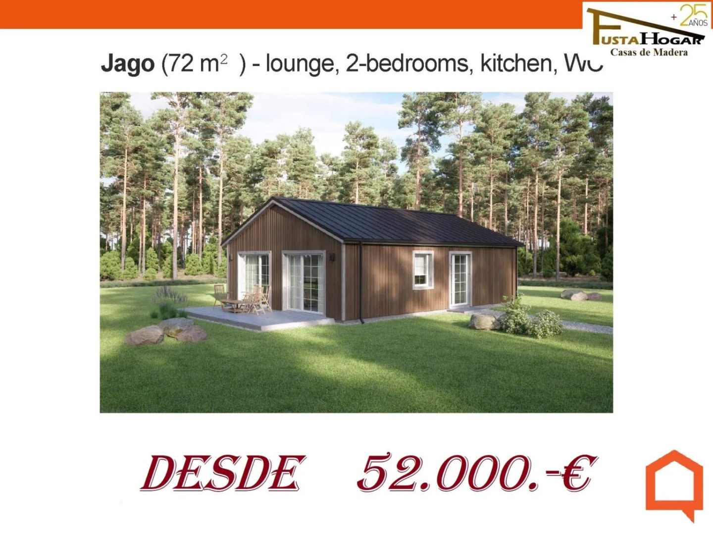 casa de madera oferta JAGO casa de madera oferta JAGO