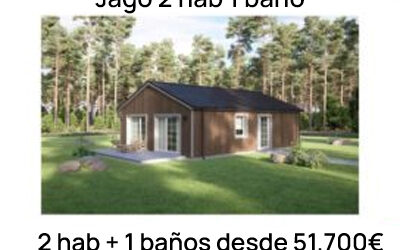 OFERTA Casa de madera SIP – Modelo Jago