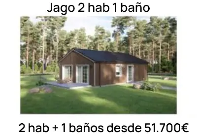 OFERTA Casa de madera SIP &ndash;  Modelo Jago