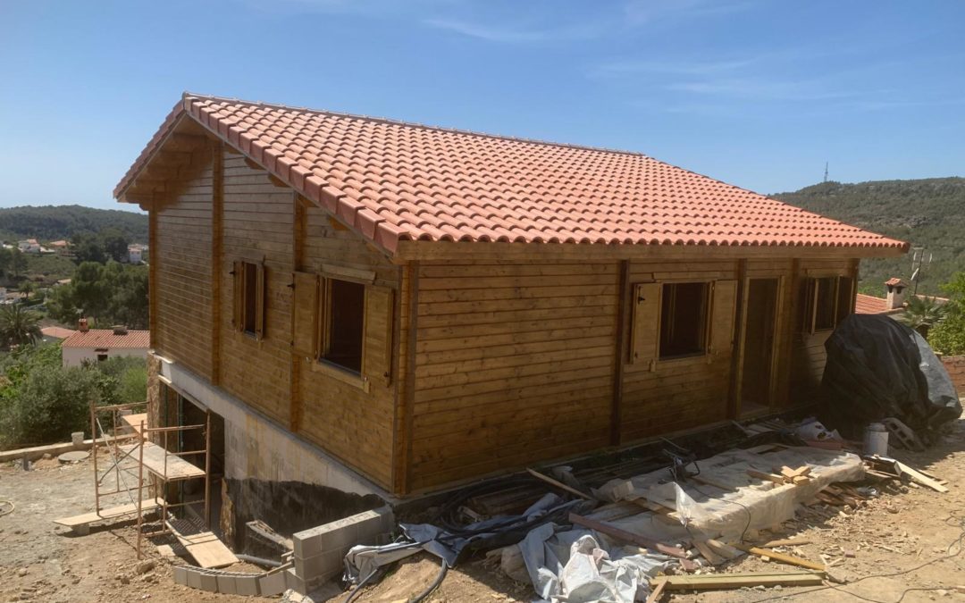 Casa de madera en oferta  Vespella