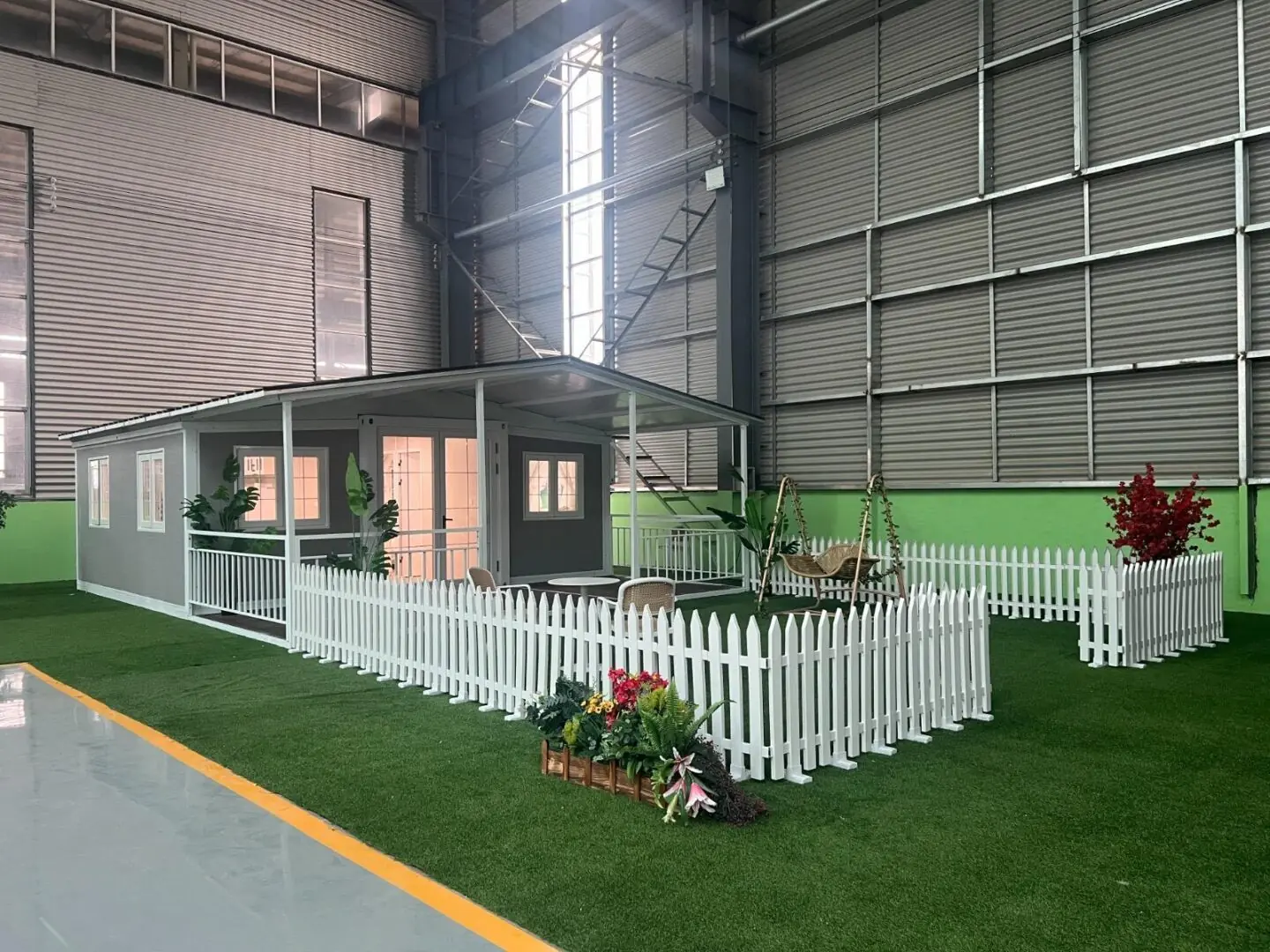 ejemplo Conten Home casa prefabricada de fácil transporte e instalación en Tarragona Cataluña