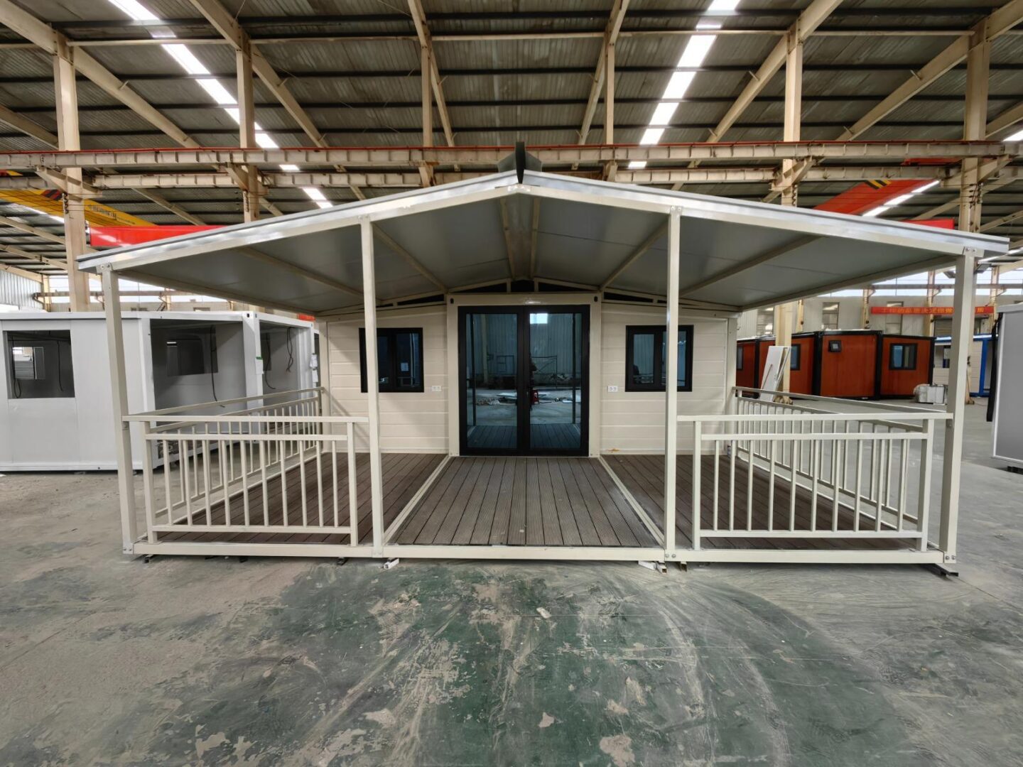 porche Conten Home casa prefabricada de fácil transporte e instalación en Tarragona Cataluña porche Conten Home casa prefabricada de fácil transporte e instalación en Tarragona Cataluña