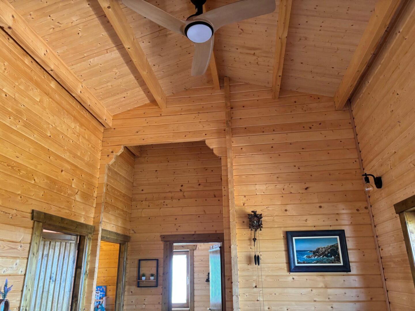 casa de madera en Tarragona fabricada por Fustahogar interior (2)