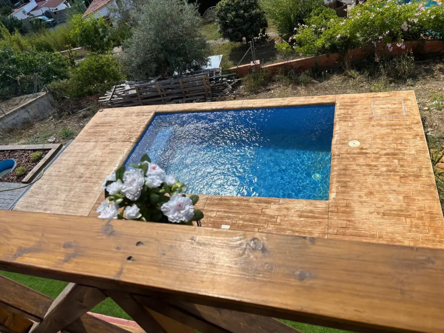 piscina casa fustahogar