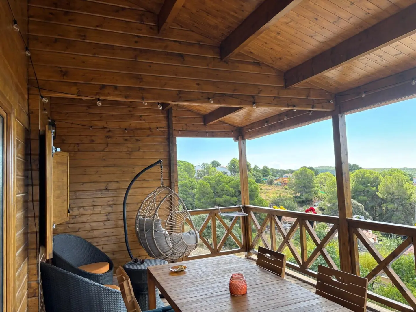 vistas casa madera en Tarragona Vespella fabricada por Fustahogar (3)