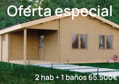 Casa de madera en oferta &ndash;  Modelo GENIL